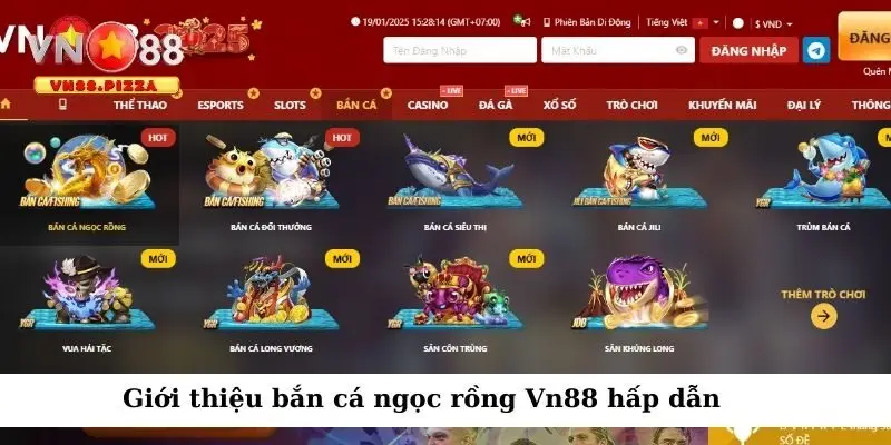 Giới thiệu chung về Bắn cá ngọc rồng vn 88 cực hot