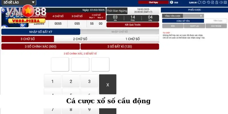 Đặt cược xổ số soi cầu theo kết quả từ cầu động