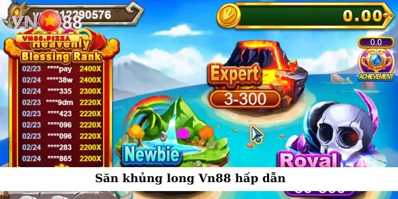 Tựa game bắn khủng long hấp dẫn tại Vn88