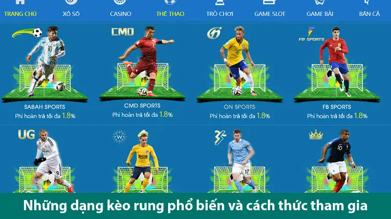 Tìm hiểu về các loại cược và những lưu ý khi chơi kèo rung